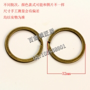 Q886 古銅色 32扁圈