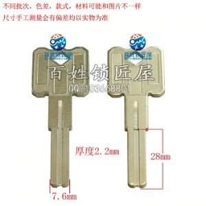 B508 金亮劍雙葉片